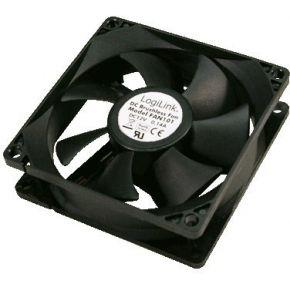 LogiLink FAN101 PC-ventilator Zwart (b x h x d) 80 x 80 x 25 mm LogiLink FAN101 PC-ventilator Zwart (b x h x d) 80 x 80 x 25 mm