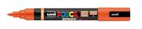 Paintmarker uni posca pc-5br brushpunt m oranje - thumbnail