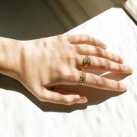 Dames ring 24KAE 124138Y/54 Gouden 14 - thumbnail