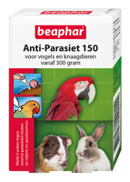 Beaphar Anti-Parasiet 150 voor vogels en knaagdieren vanaf 300 gram - 4 pip - thumbnail