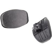 TranzX triathlonstuur opzetstuur armsteunen per set zwart - thumbnail