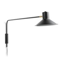 Kave Home Wandlamp 'Aria' XL, kleur Zwart - thumbnail