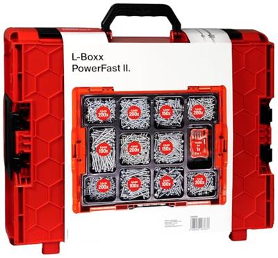 Fischer 568480 PowerFast II PH L-Boxx 102 Riembouten Interne vertanding Staal Galvanisch verzinkt 1 stuk(s) Fischer 568480 PowerFast II PH L-Boxx 102 Riembouten Interne vertanding Staal Galvanisch verzinkt 1 stuk(s)