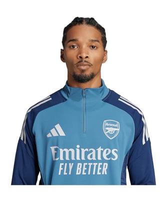 adidas Arsenal Trainingstrui 1/4-Zip 2025-2026 Blauw Donkerblauw Wit