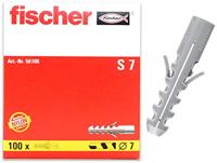 Fischer Plug S 7 - 56106 - 100 stuk(s) - 56106 - thumbnail