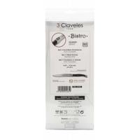 Vleesmessenset 3 Claveles Bistro 11,5 cm (4 Stuks) - thumbnail