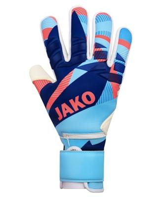 JAKO 2581 Keeperhandschoen River Wrc Protection - Hemelsblauw/Koraal/Navy - 9,5