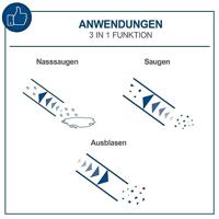 Scheppach Nat en droogstofzuiger NTS30 - thumbnail