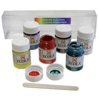 Bruynzeel Ecola plakkaatverf set primaire kleuren, 6x16ml - thumbnail