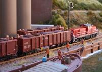 MiniTrix 18288 N set van 3 hoogbordewagons Eanos van de VTG, MHI - thumbnail