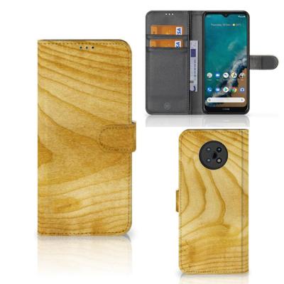Nokia G50 | Book Style Case | Licht Hout