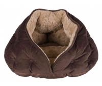 Trixie kattenmand iglo malu bruin / lichtbruin - thumbnail