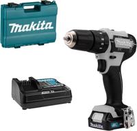 Makita HP333DSAW klopboor-/schroefmachine (wit) | 12V max 1x Akku 2.0Ah Li-ion - HP333DSAW - thumbnail