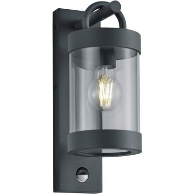 LED Buitenlamp met Bewegingssensor - IP44 Spatwaterdicht - Antraciet