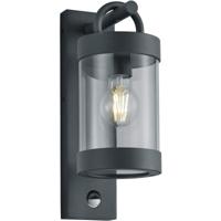 LED Buitenlamp met Bewegingssensor - IP44 Spatwaterdicht - Antraciet - thumbnail