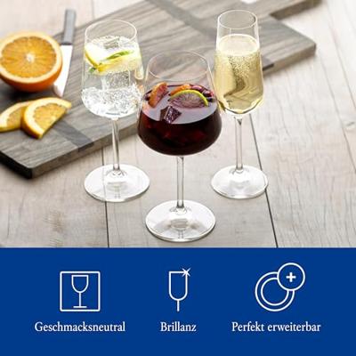 Villeroy & Boch Ovid Champagneglas 0,25 l, per 4 Villeroy & Boch Ovid Champagneglas 0,25 l, per 4