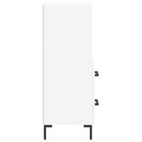 Dressoir 34,5x34x90 cm bewerkt hout wit - thumbnail