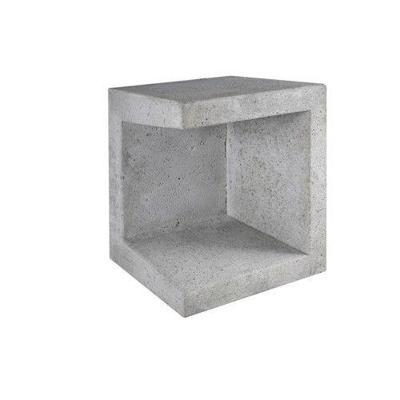 U-element hoek grijs 40x40x50 cm Gardenlux - Gardenlux
