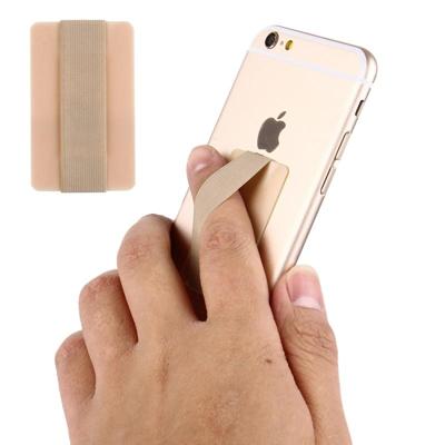 Universal Ultrathin Finger Grip Strap Size: 53 x 33 x 1.8 mm For iPhone Galaxy Huawei Xiaomi LG HTC and Tablets(Yellow)