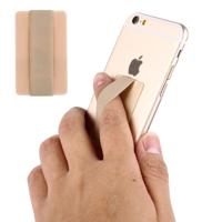 Universal Ultrathin Finger Grip Strap Size: 53 x 33 x 1.8 mm For iPhone Galaxy Huawei Xiaomi LG HTC and Tablets(Yellow) - thumbnail