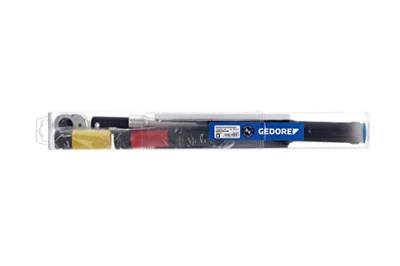 Gedore 3550-UK-LS4 Momentsleutelset Torcoflex-UK Omschakelbare ratel 1/2" 40-200 Nm 5-Delig - 3107027