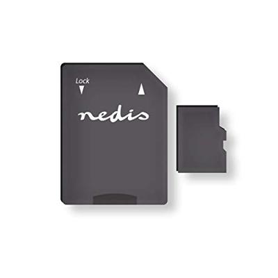 Nedis Geheugenkaart | microSDHC | 32 GB | UHS-I | SD-adapter inbegrepen | 1 stuks - MMSD32100BK MMSD32100BK Nedis Geheugenkaart | microSDHC | 32 GB | UHS-I | SD-adapter inbegrepen | 1 stuks - MMSD32100BK MMSD32100BK