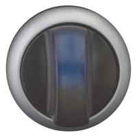 Eaton 216841 M22-WLK3-B Keuzetoets Kunststof frontring Knevel Zwart 1 stuk(s) - thumbnail