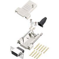 encitech DTSL09-LJSRG-T-DBCS-K 6355-0069-11 D-sub female connectorset 180 ° Aantal polen: 9 Crimpen 1 stuk(s) - thumbnail