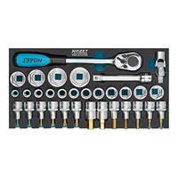 HAZET Dopsleutelset 163-272/32 - 1/2 inch (12,5 mm) vierkant hol - Buitentwaalfkant tractieprofiel, Binnen-TORX®-profiel, Binnen-zeskant-profiel - - thumbnail