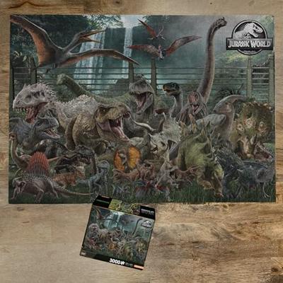 Jurassic World: 3000 Piece Jigsaw Puzzle Jurassic World: 3000 Piece Jigsaw Puzzle