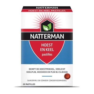 Natterman Hoest en Keel Pastilles Natterman Hoest en Keel Pastilles