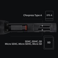 Pgytech CFexpress CreateMate High-speed Cardreader en oerdegelijke case in 1 - TypeA/SD - Zwart - thumbnail