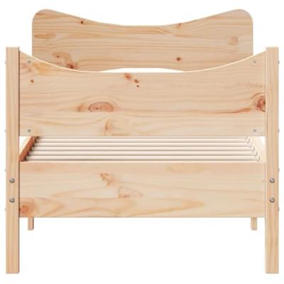 Bedframe zonder matras massief grenenhout 90x190 cm