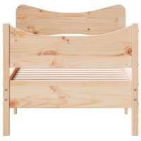 Bedframe zonder matras massief grenenhout 90x190 cm - thumbnail