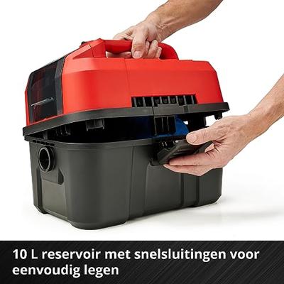 Einhell TE-VC 18/10 Li-Solo Power X-Change 2347160 Nat- en droogzuiger 10 l
