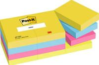 Post-It Notes Vitality, 100 vel, ft 38 x 51 mm, pak van 12 blokken - thumbnail