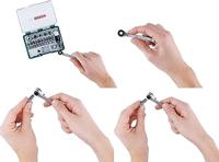 Bosch Accessories Promoline 2607017160 Dopsleutelset Metrisch 1/4 (6.3 mm) 27-delig - thumbnail