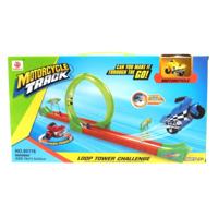 LG Imports racebaanset Loop Tower Challenge 76 x 22 cm geel - thumbnail