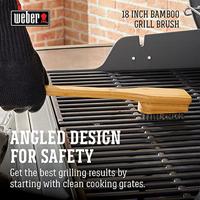Weber Bamboe grillborstel, 46 cm - thumbnail
