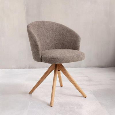 Jesper Home Eetkamerstoel 'Niimi' Draaibaar, Revolve Oak Natural, kleur Saving Greige