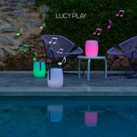 Bluetooth speaker met LED-lamp Lumisky LUCY PLAY 5 V 300 Lm - thumbnail