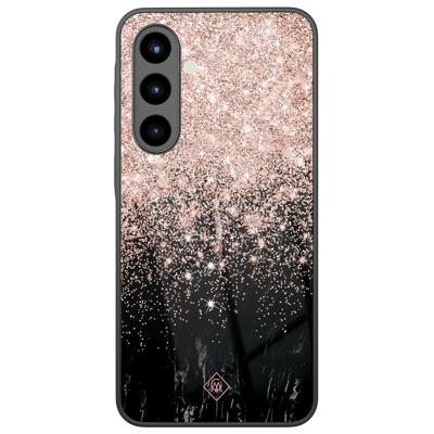 Samsung Galaxy A56 glazen hardcase - Marmer twist