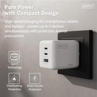 Digitus DA-10304 USB-oplader 100 W 1x USB-A, 2x USB-C Wit - thumbnail