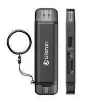 Ulanzi CR3 3-in-1 Card Reader 4.0 met USB en USB-C - thumbnail