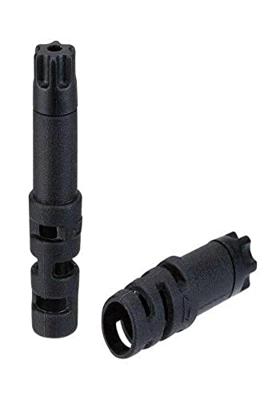 JAGWIRE End caps anti-kink - 4mm shift - plastic (30pcs) - black