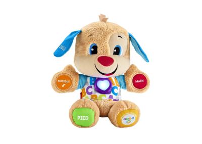 Fisher Price Leerplezier Eerste Woorden Knuffel Puppy Franstalig + Geluid