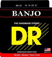DR Strings BA-10 BANJO tenor snaren 4-snarige banjo 10, 14, 23, 31 - thumbnail