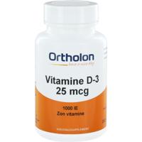 Ortholon Vitamine D3 25 mcg Softgels - thumbnail