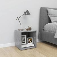 VidaXL Tv-meubelen 4 st 37x35x37 cm bewerkt hout grijs - thumbnail