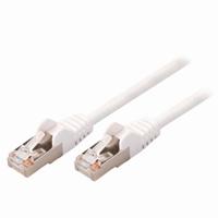 CAT5e SF/UTP-Netwerkkabel | RJ45 Male - RJ45 Male | 0,5 m | Wit - thumbnail